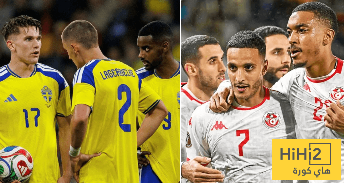 ندية كبيرة في مواجهات تونس والسويد